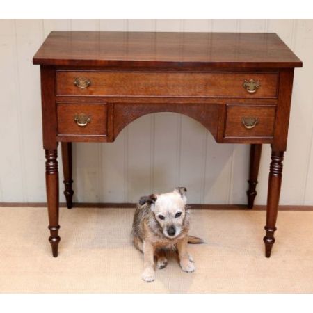 Antiker englischer Schreibtisch Eiche ca 1840