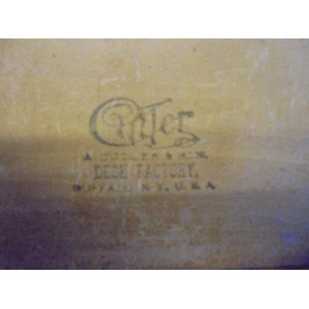 Antiker englischer Eichen Rolltop Schreibtisch ca 1910