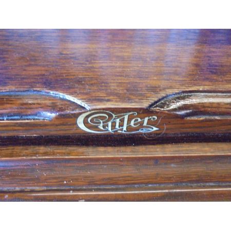 Antiker englischer Eichen Rolltop Schreibtisch ca 1910