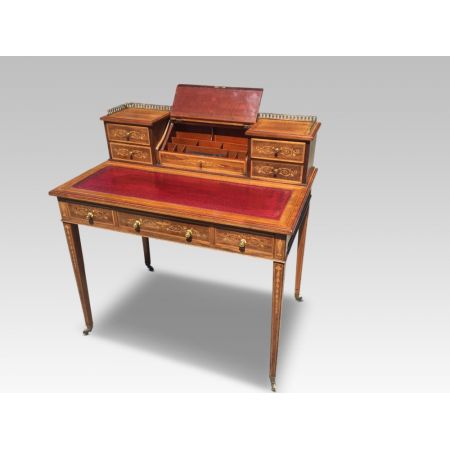 Viktorianischer Schreibtisch Mahagoni antik englisch ca 1900