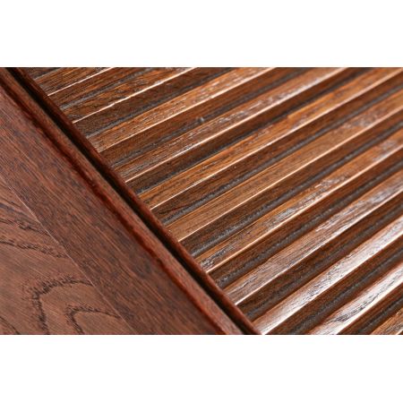 Antiker englischer Rolltop Sekretär Eiche ca 1880