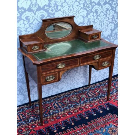 Viktorianischer Mahagoni Schreibtisch Damenschreibtisch antik ca 1850