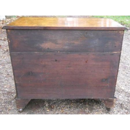 Antiker georgianischer Nussbaum Damen Schreibtisch englisch ca 1900