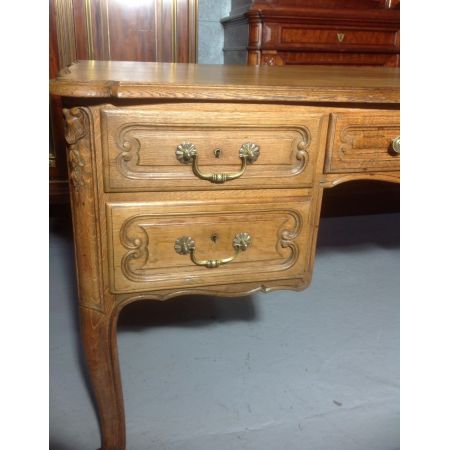 Antiker französischer Schreibtisch Eiche ca 1920