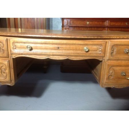 Antiker französischer Schreibtisch Eiche ca 1920