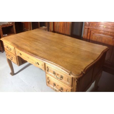 Antiker französischer Schreibtisch Eiche ca 1920