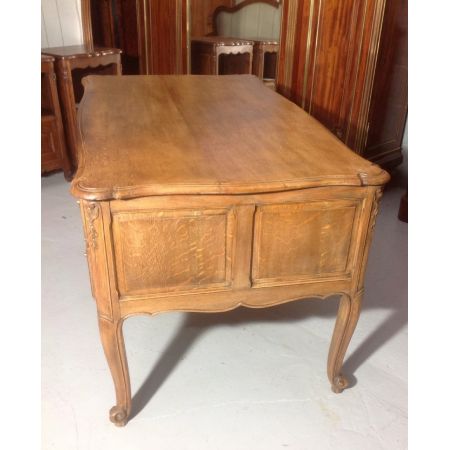 Antiker französischer Schreibtisch Eiche ca 1920