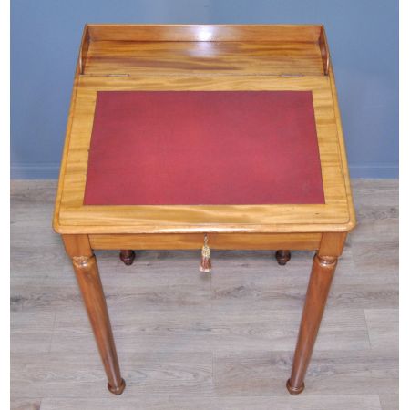 Viktorianischer Mahagoni Schreibtisch antik ca 1880