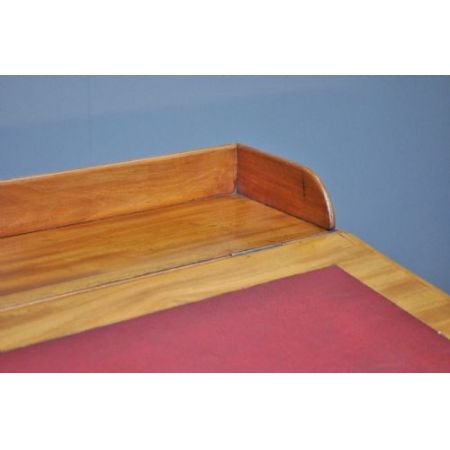 Viktorianischer Mahagoni Schreibtisch antik ca 1880