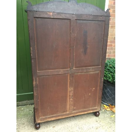 Georgianisches antikes Mahagoni Bücherregal englisch ca 1825