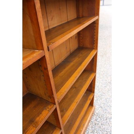 Viktorianischer antiker Eichen Bücherschrank englisch ca 1880