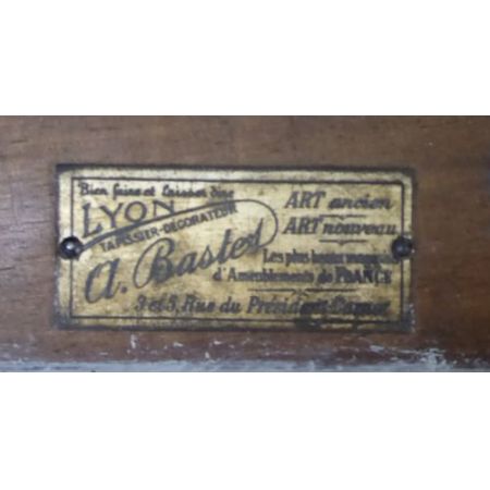 Antiker französischer Massivholz Schreibtisch lackiert ca 1880