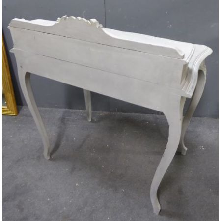 Antiker französischer Massivholz Schreibtisch lackiert ca 1880