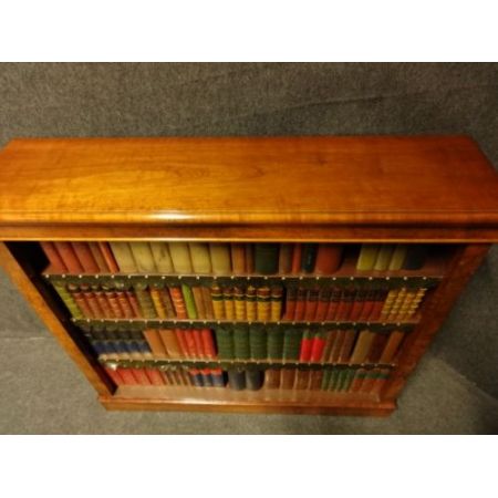 Antikes englisches Nussbaum Bücherregal ca 1880