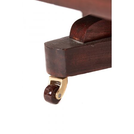 Antikes englisches Revolving Bookcase Mahagoni Bücherregal ca 1900