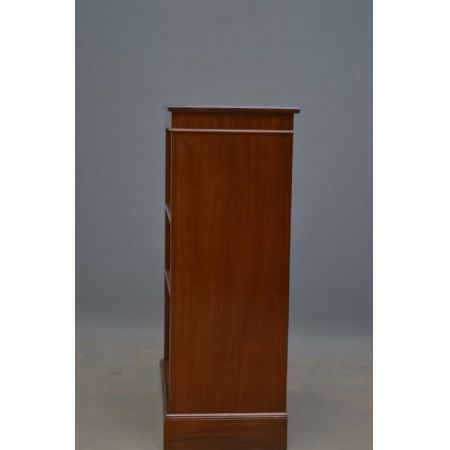 Edwardianisches antikes Mahagoni Bücherregal britisch ca 1900