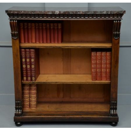 Antikes englisches Palisander Bücherregal ca 1830