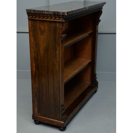 Antikes englisches Palisander Bücherregal ca 1830