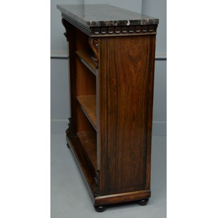 Antikes englisches Palisander Bücherregal ca 1830