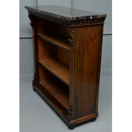 Antikes englisches Palisander Bücherregal ca 1830