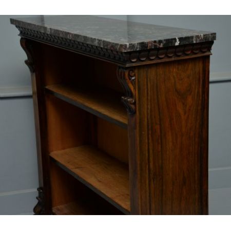 Antikes englisches Palisander Bücherregal ca 1830