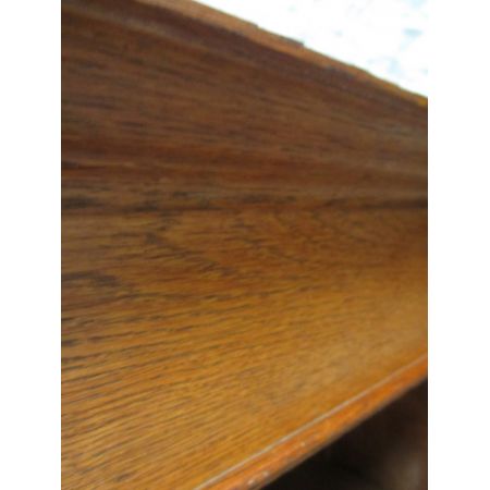 Viktorianischer antiker Bücherschrank Eiche englisch ca 1850