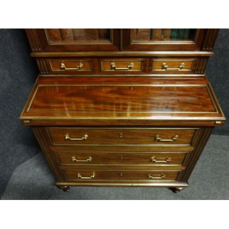 Antikes französisches Bücherregal Massivholz ca 1880