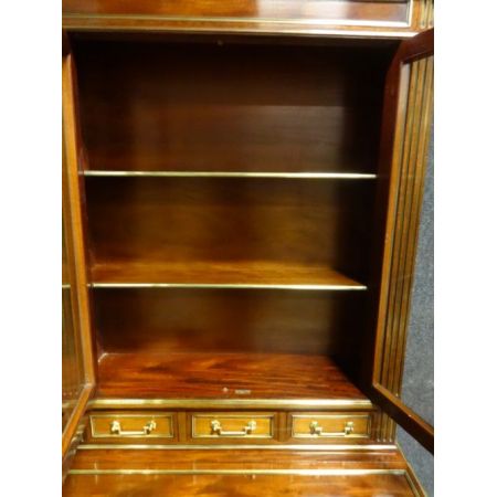 Antikes französisches Bücherregal Massivholz ca 1880