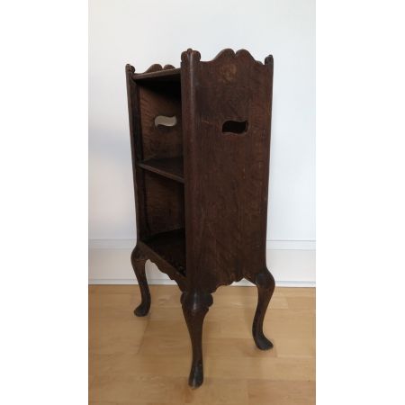 Antikes britisches Arts & Crafts Bücherregal Eiche ca 1890