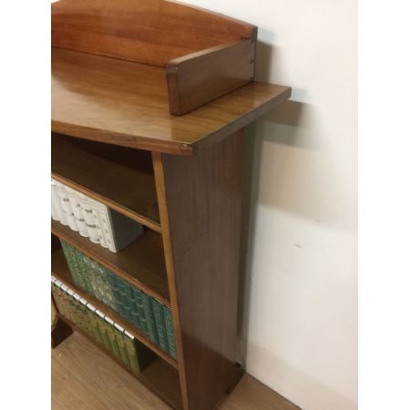 Arts & Crafts Bücherregal Nussbaum antik englisch ca 1910