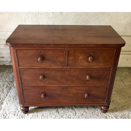 Viktorianische antike Mahagoni kommode britisch ca 1850