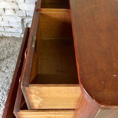 Viktorianische antike Mahagoni kommode britisch ca 1850