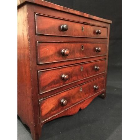 Antike britische Regency Kommode Mahagoni ca 1810