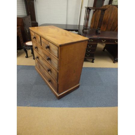 Viktorianische antike Kommode Mahagoni britisch ca 1880