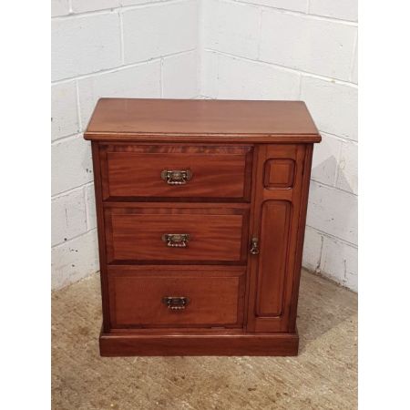 Viktorianische antike Mahagoni Kommode britisch ca 1890