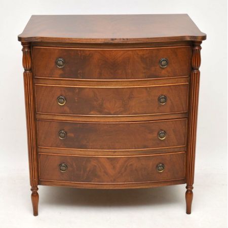 Antike britische Regency Style Kommode Mahagoni ca 1930