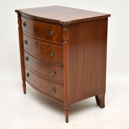 Antike britische Regency Style Kommode Mahagoni ca 1930