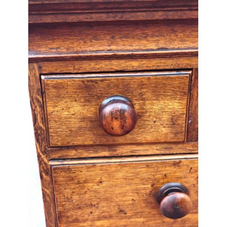Viktorianische britische Eichen Kommode original antik ca 1880