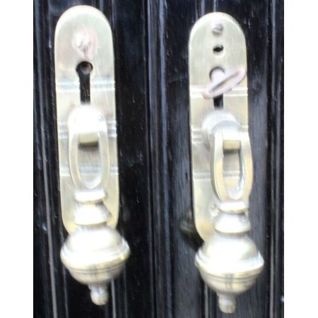 Viktorianischer antiker Bücherschrank Massivholz britisch ebonisiert ca 1850