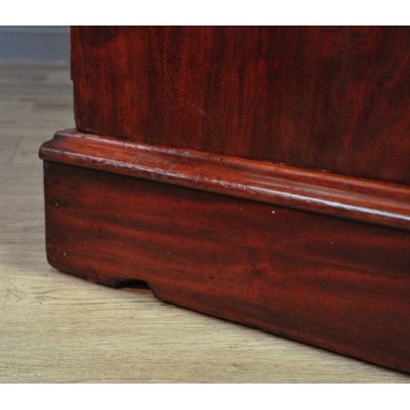 Viktorianischer antiker Mahagoni Kleiderschrank britisch ca 1850