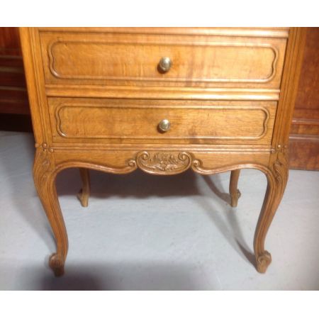 Antike französische Eichen Kommode ca 1920