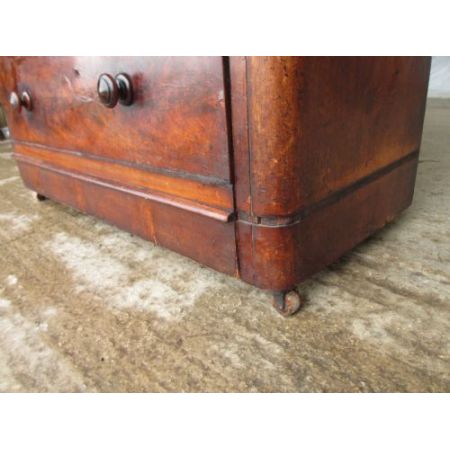 Viktorianische antike Mahagoni Kommode britisch ca 1880