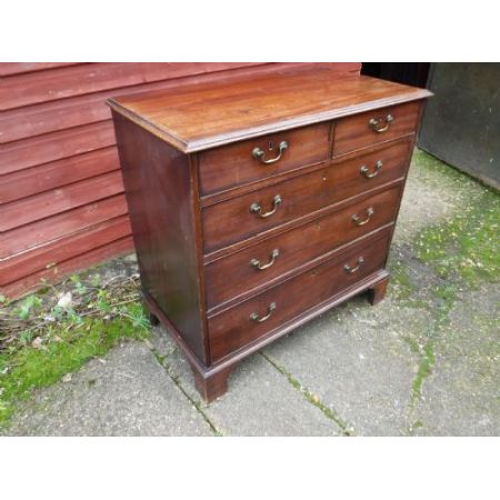 Georgianische antike Mahagoni Kommode englisch ca 1800