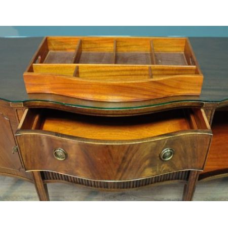 Antikes original britisches Mahagoni Sideboard ca 1920