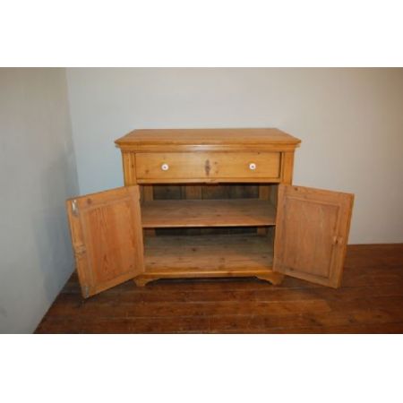 Antikes britisches Landhaus Weichholz Sideboard Kiefern ca 1870