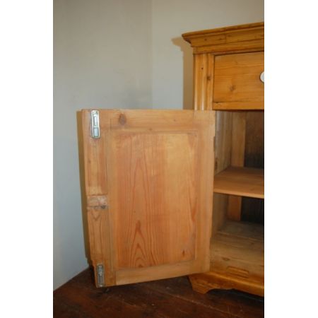 Antikes britisches Landhaus Weichholz Sideboard Kiefern ca 1870