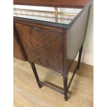 Edwardianisches antikes Mahagoni Sideboard englisch ca 1890