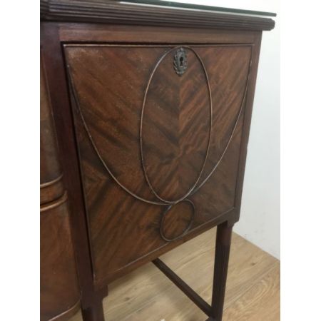 Edwardianisches antikes Mahagoni Sideboard englisch ca 1890