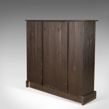 Antikes britisches Bücherregal Eiche ca 1880