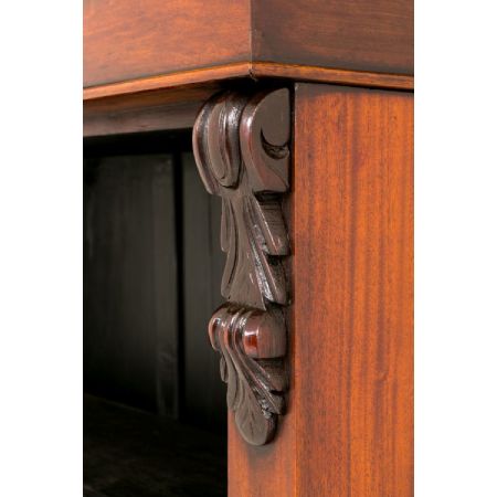 Viktorianisches Mahagoni Bücherregal britisch antik ca 1860